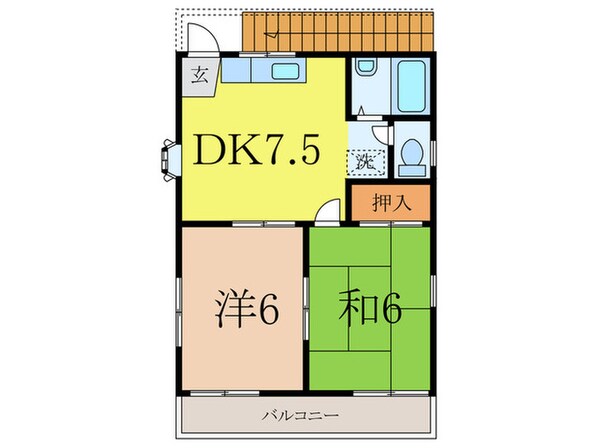 チェリーコットの物件間取画像